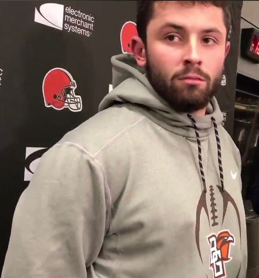 Yes, the Baker Mayfield BGSU football picture is real