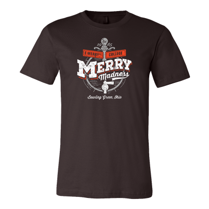 Bowling Green Merry Madness Tribute T-Shirt Brown