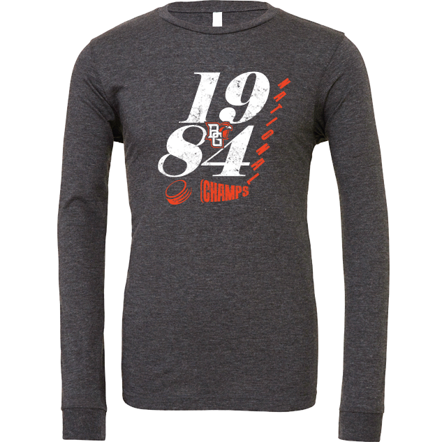 BGSU Falcons Hockey 1984 National Championship Long Sleeve