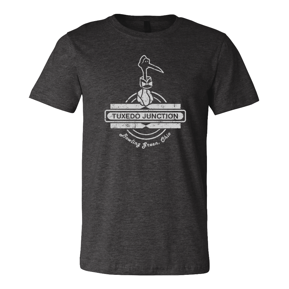 Bowling Green Tuxedo Junction T-shirt Dark Heather Gray