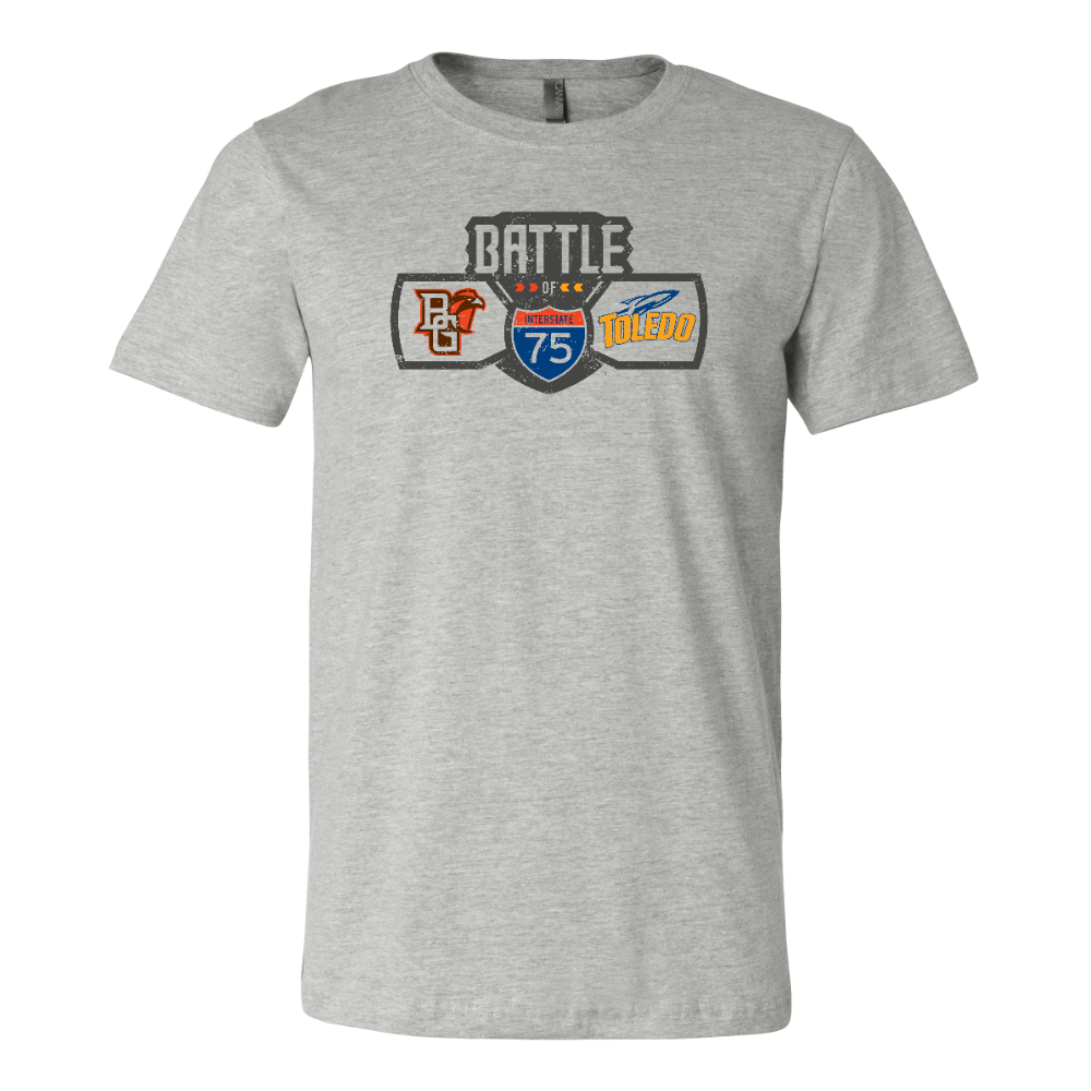 BGSU Falcons Toledo Rockets Football Battle of I-75 T-Shirt