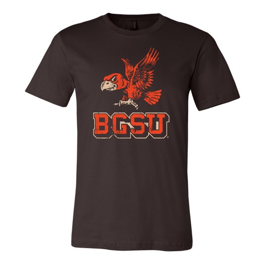 BGSU Falcons Freddie Vintage Logo T-Shirt