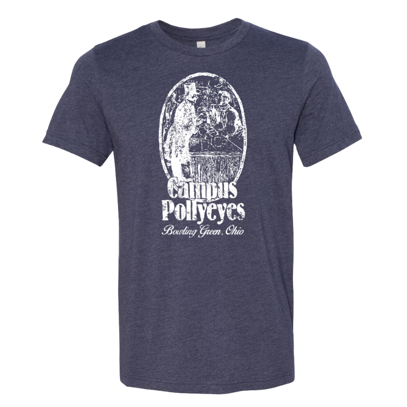 Bowling Green Campus Pollyeyes T-Shirt Heather Navy