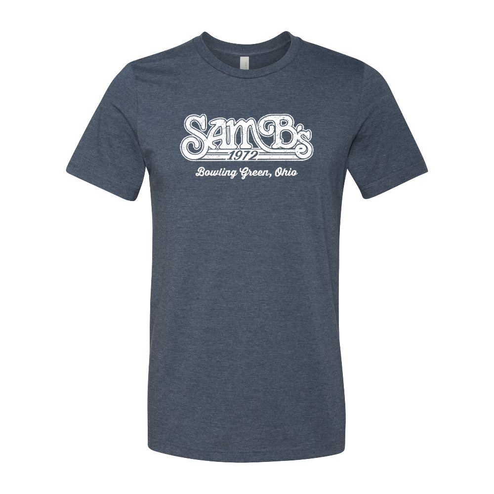 Bowling Green Sam B's Restaurant T-Shirt Heather Navy