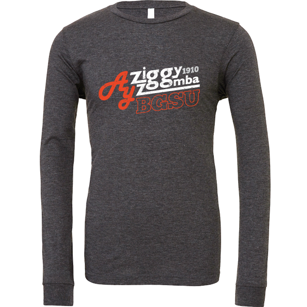 BGSU Falcons Ay Ziggy Zoomba Long Sleeve T-Shirt