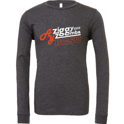 BGSU Falcons Ay Ziggy Zoomba Long Sleeve T-Shirt
