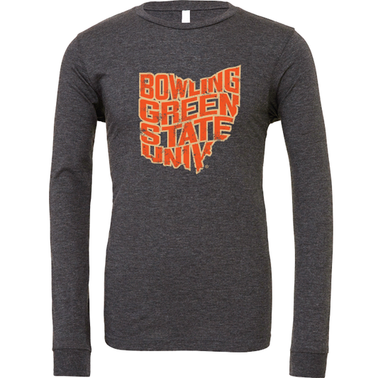 BGSU Falcons Ohio State Long Sleeve T-Shirt