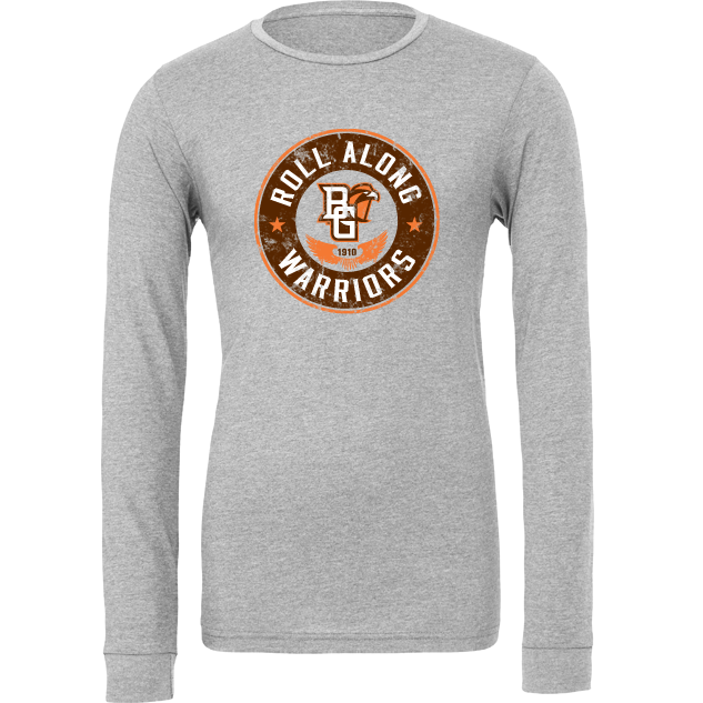 BGSU Falcons Roll Along Warriors Long Sleeve T-Shirt