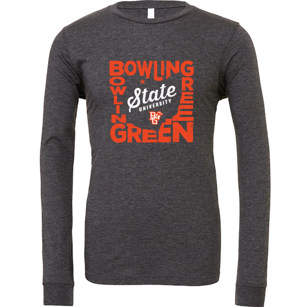 BGSU Falcons State Pride Long Sleeve T-Shirt