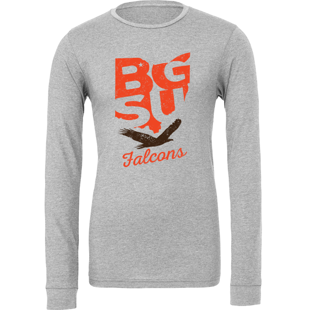 BGSU Falcons State Pride Spirit Wear Long Sleeve