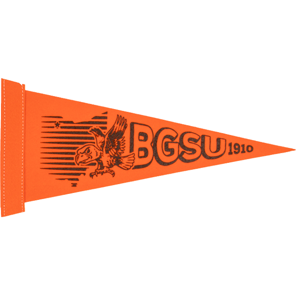 BGSU Falcons Gift Box Vintage Logo Pennant