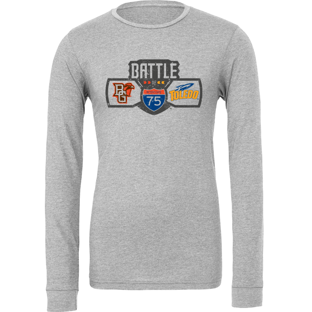 BGSU Toledo Football Battle of I-75 Rivaly Long Sleeve T-shirt