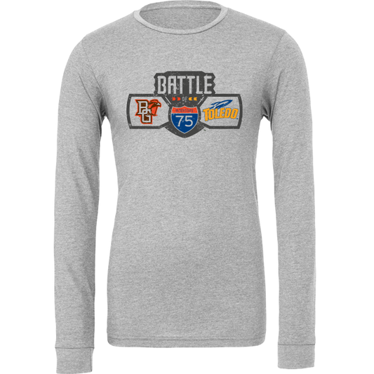 BGSU Toledo Football Battle of I-75 Rivaly Long Sleeve T-shirt