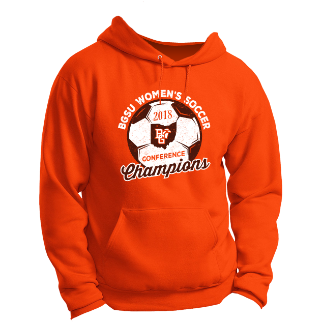 BGSU Falcons Women's Soccer MAC Champs Hoodie (Independent)
