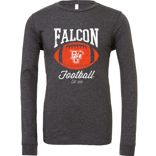 : J2 Sport Bowling Green State University Falcons Long Sleeve T- Shirt NCAA Apparel Unisex : Sports & Outdoors