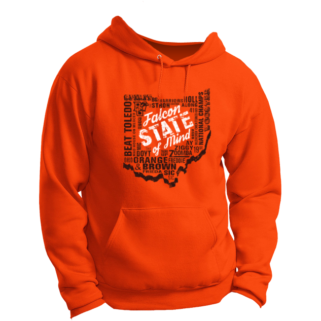 BGSU Falcon State of Mind Hoodie (Independent)