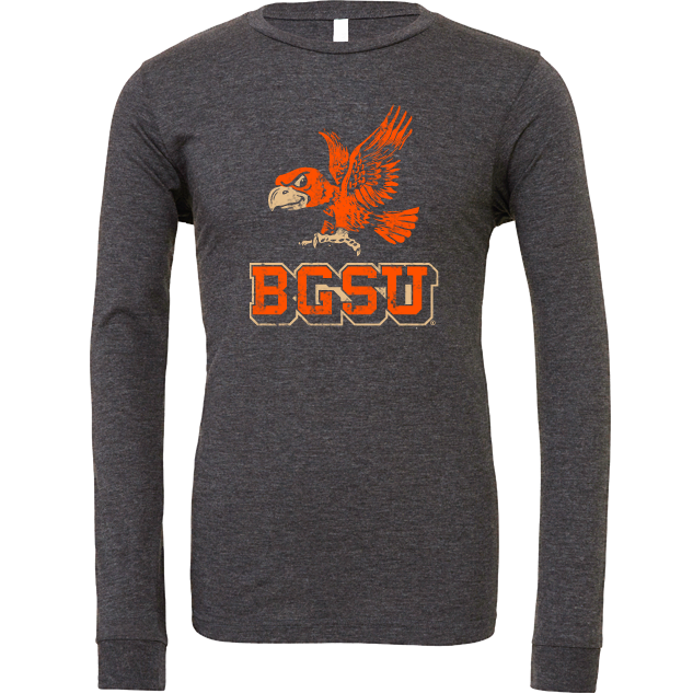 BGSU Falcons Vintage Logo Long Sleeve