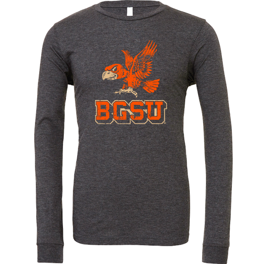 BGSU Falcons Vintage Logo Long Sleeve