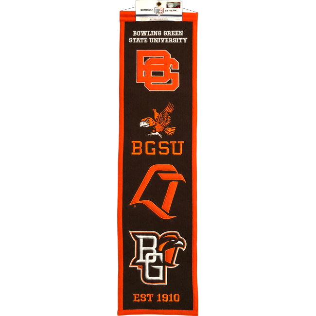 BGSU Falcons Vintage Logo Banner EXCLUSIVE