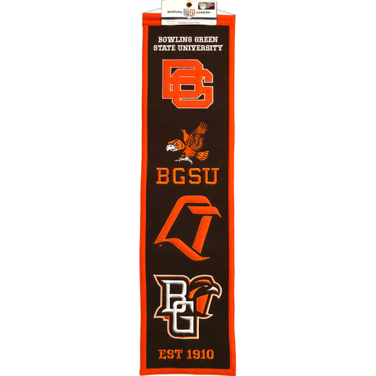 BGSU Falcons Vintage Logo Banner EXCLUSIVE