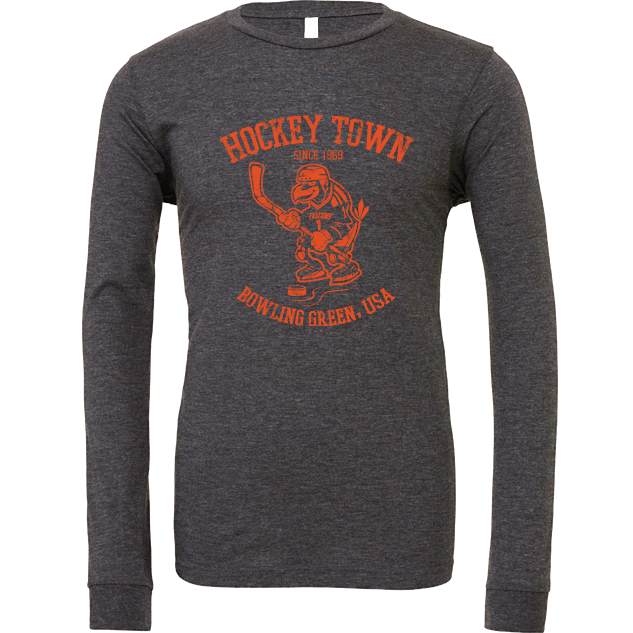 BGSU Falcons Hockey Town Long Sleeve T-Shirt