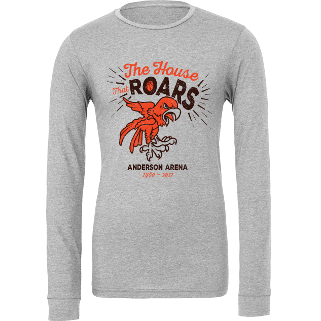 BGSU Falcons Anderson Arena House that Roars Long Sleeve
