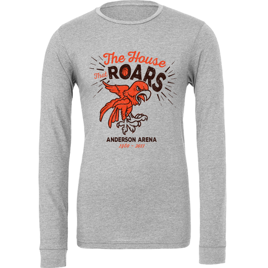 BGSU Falcons Anderson Arena House that Roars Long Sleeve
