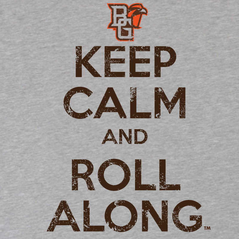 Bowling Green Falcons Keep Calm Roll Along Long Sleeve