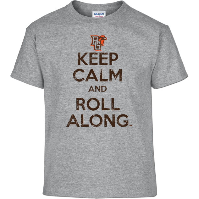 BGSU Falcons Kids Youth T-shirt Keep Calm