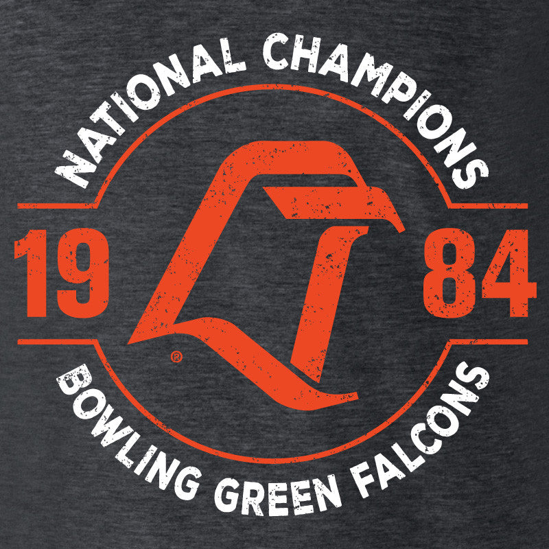 BGSU Falcons LT Logo 1984 National Hockey Champions Long Sleeve
