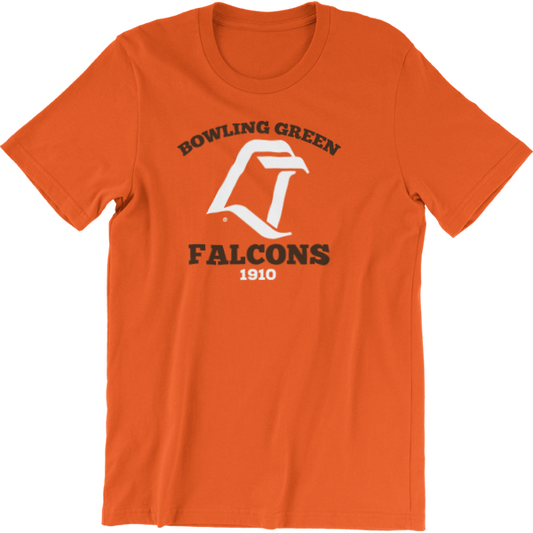 BGSU Falcons Vintage LT Logo T-Shirt Orange