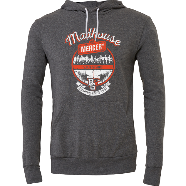 BGSU Hockey Madhouse on Mercer Hoodie Apparel