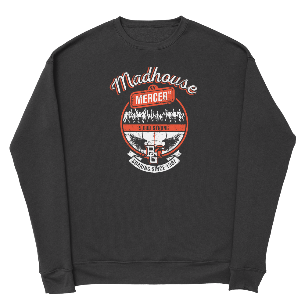 BGSU Falcons Hockey Madhouse on Mercer Sweatshirt