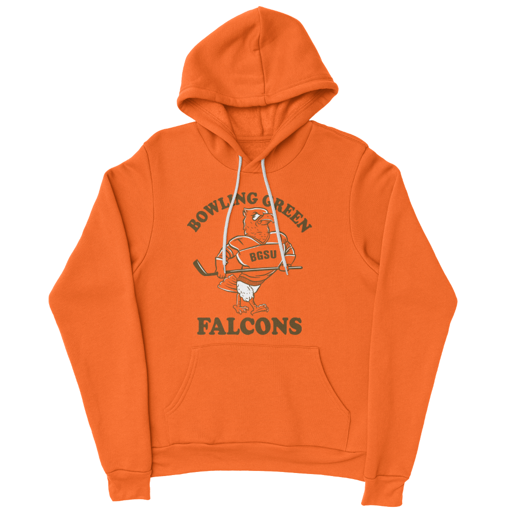 Retro Bowling Green Falcons Hockey Hoodie
