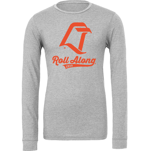 BGSU Falcons Vintage LT Logo Roll Along Long Sleeve Athletic Heather