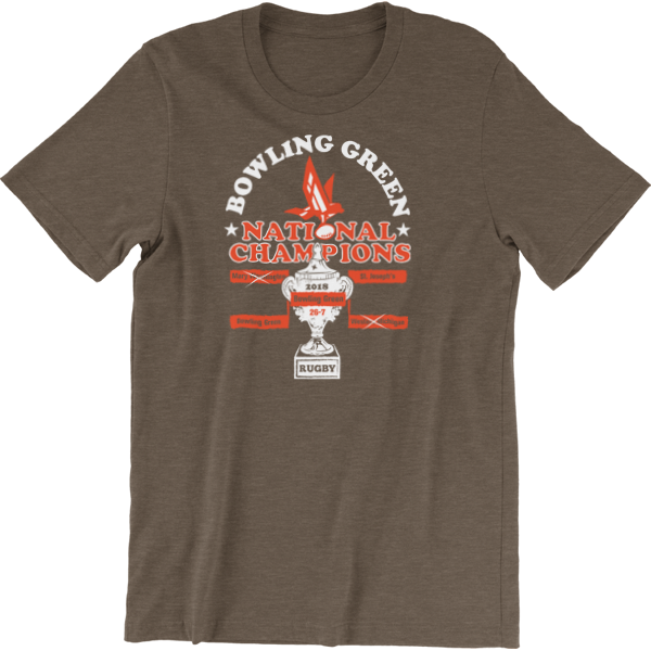 Bowling Green Rugby National Champions T-Shirt