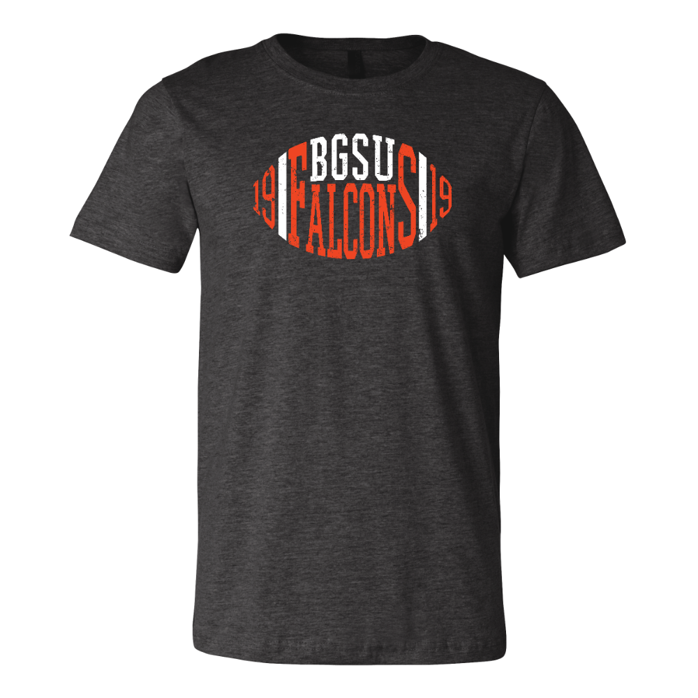 Bowling Green Falcons Football T-Shirt Heather Gray