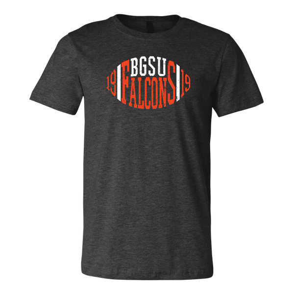 BGSU Falcons Vintage Long Sleeve T-Shirt XL / Dark Grey Heather