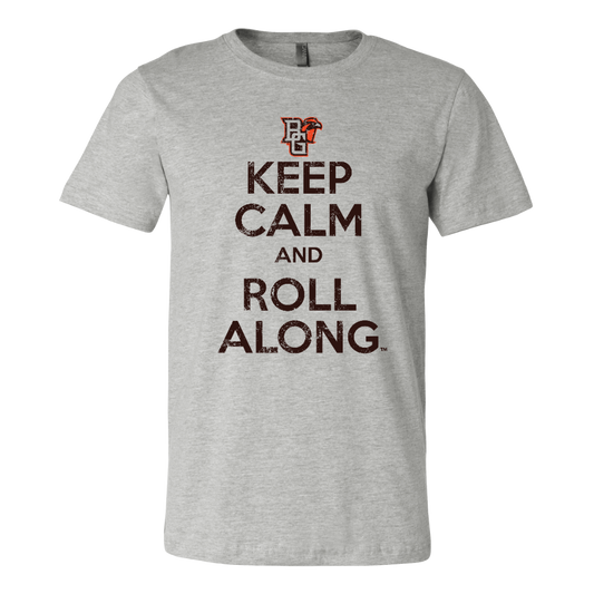 BGSU Falcons Keep Calm Roll Along T-shirt
