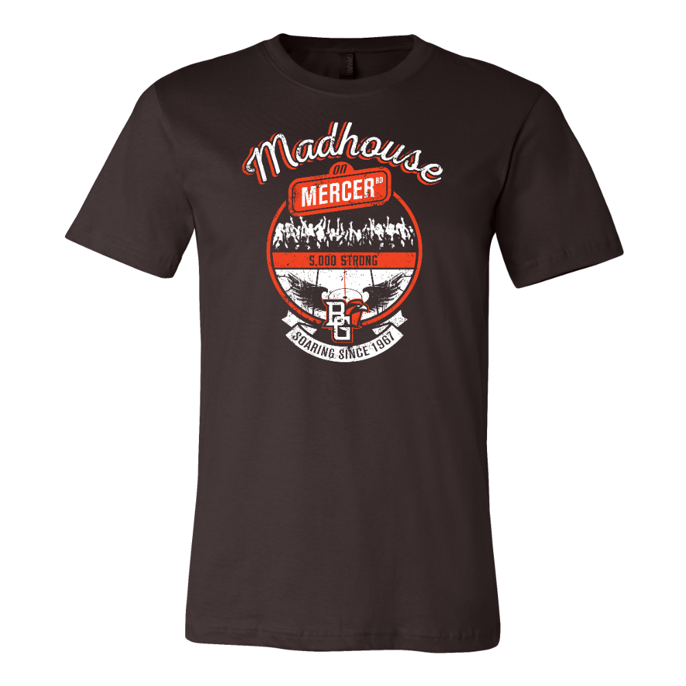 BGSU Falcons Hockey Madhouse on Mercer T-shirt