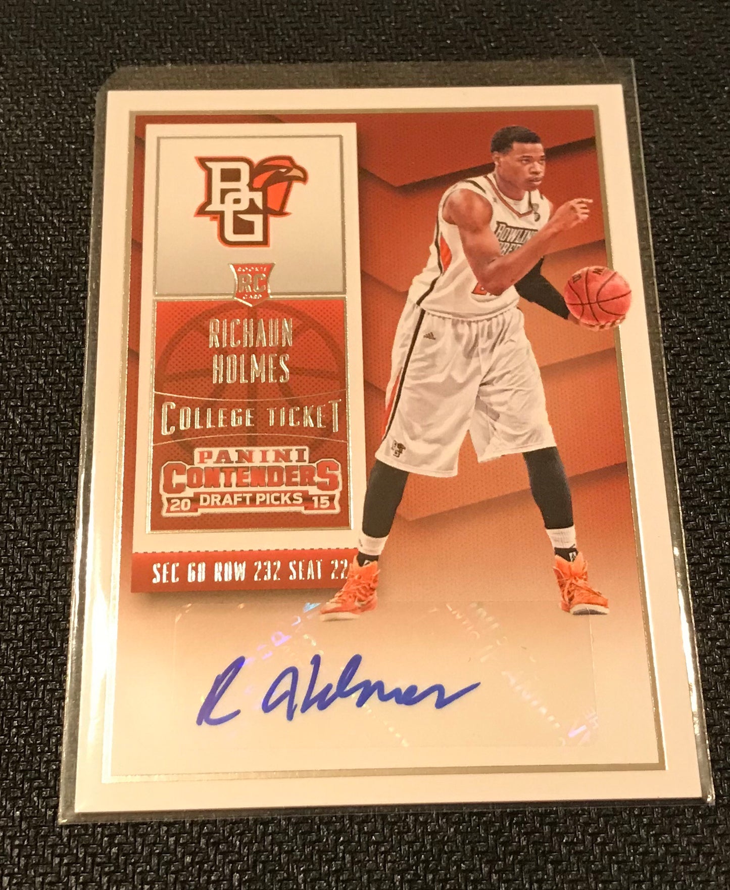 2015-16 Panini Contenders Richaun Holmes Rookie Auto