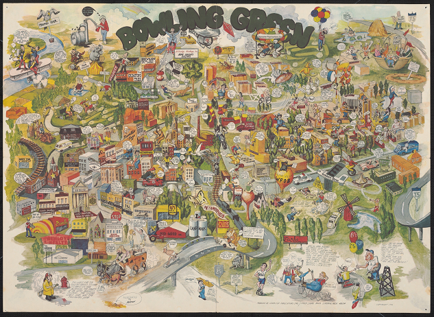 Map of BGSU from 1970s | Bowling Green Ohio Vintage Art Print – BGSU ... Map of BGSU from 1970s | Bowling Green Ohio Vintage Art Print – BGSU ...