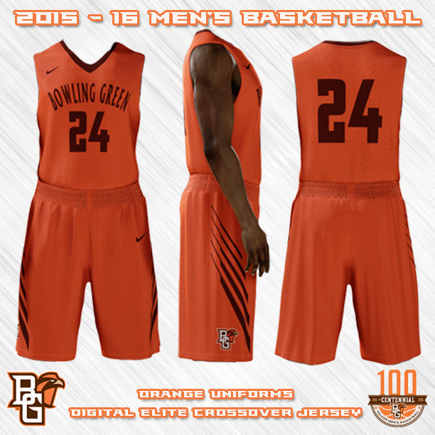 NEW BGSU Basketball Jersey Designs for 2015-16 Season