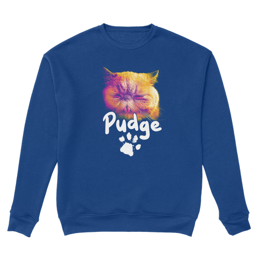 BGSU Pudge Real Pic Blue Sweatshirt