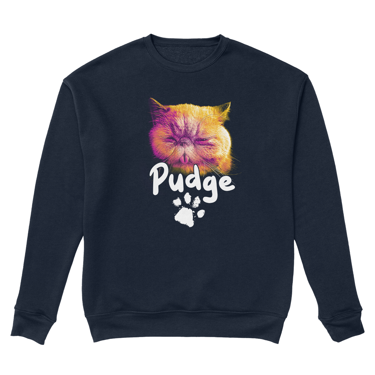 Pudge the Cat Crewneck Sweatshirt (Presale)
