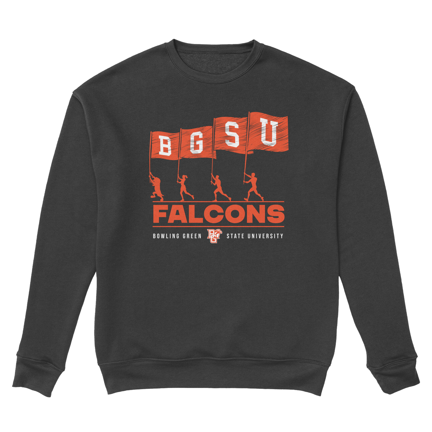 BGSU Football Flag Crewneck Sweatshirt