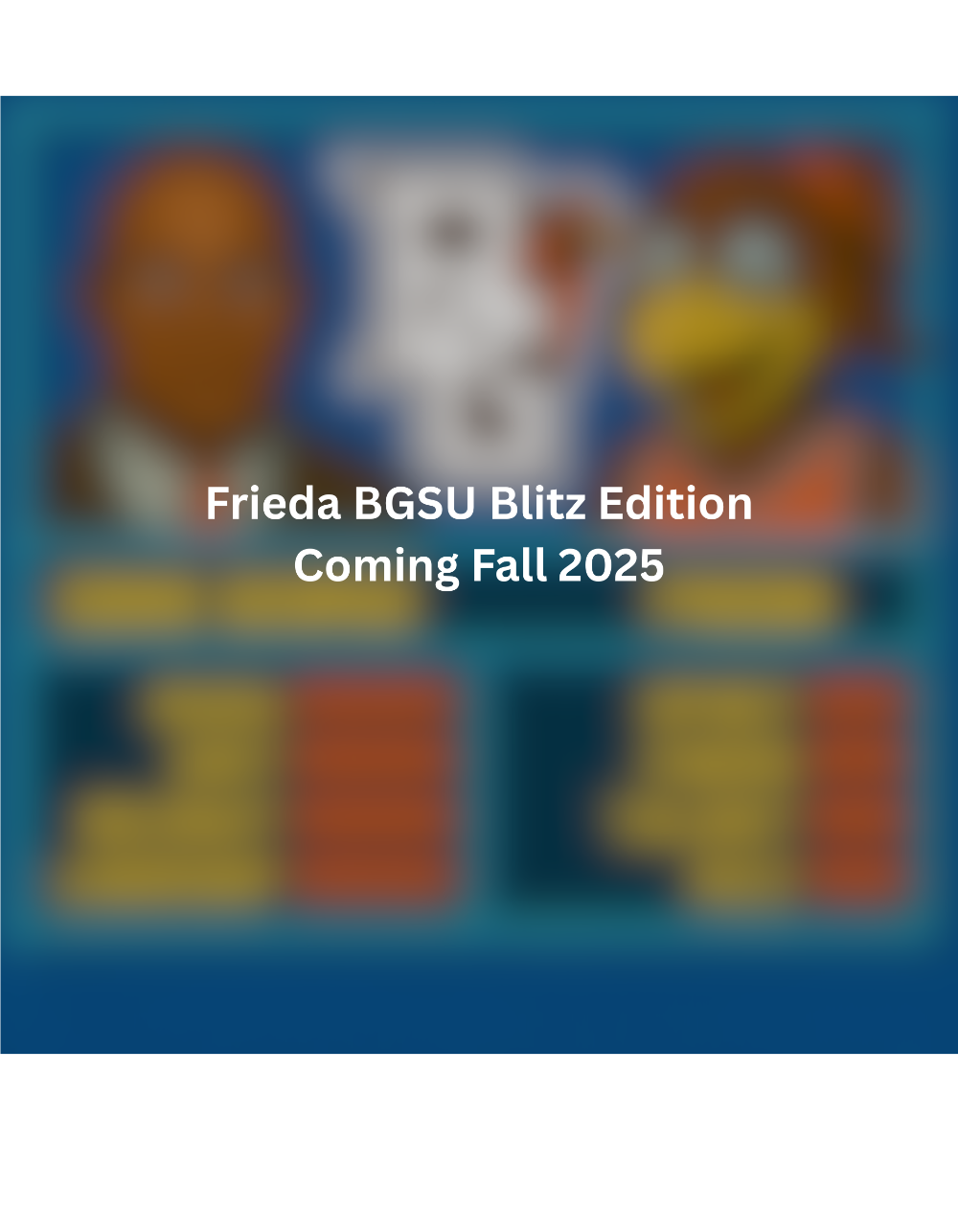 BGSU Football Eddie George Frieda Falcon