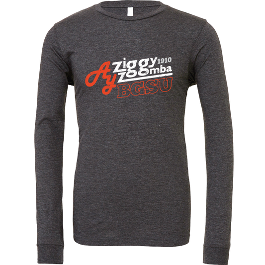 BGSU Falcons Ay Ziggy Zoomba Long Sleeve T-Shirt