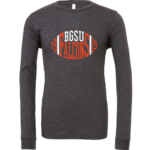 BGSU Falcons Football Since 1919 Long Sleeve T-Shirt