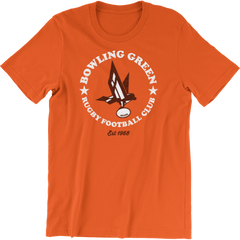 Bowling Green Rugby Logo Orange T-Shirt